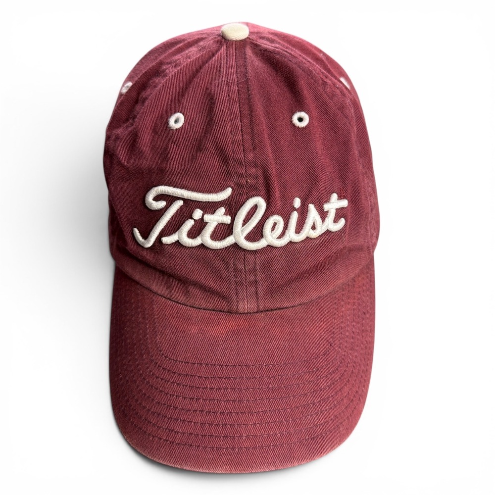 Titleist Texas A&M Aggies Golf Hat Maroon Strapback Cap TAMU Twin Enterprises